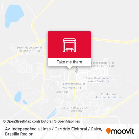 Av. Independência | Inss / Cartório Eleitoral  / Caixa map