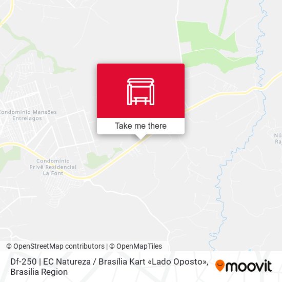 Df-250 | EC Natureza / Brasília Kart «Lado Oposto» map