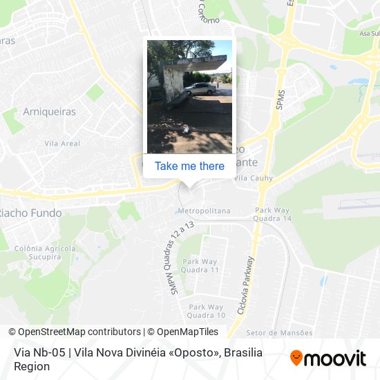 Via Nb-05 | Vila Nova Divinéia «Oposto» map