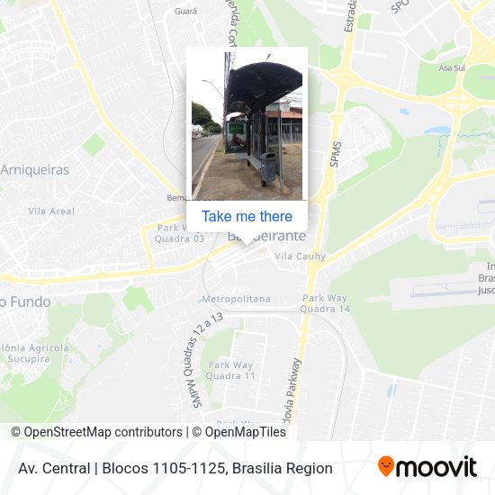 Av. Central | Blocos 1105-1125 map