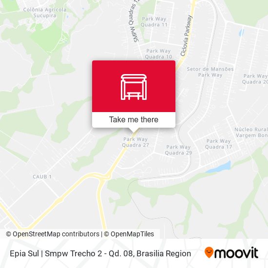 Epia Sul | Smpw Trecho 2 - Qd. 08 map