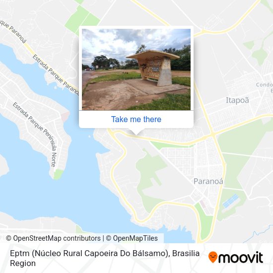 Eptm (Núcleo Rural Capoeira Do Bálsamo) map