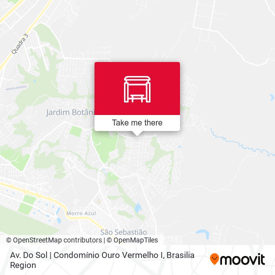 Av. Do Sol | Condomínio Ouro Vermelho I map