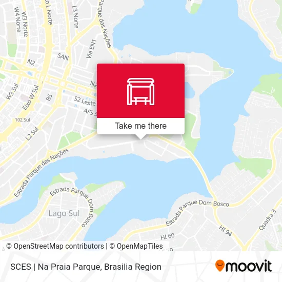 SCES | Na Praia Parque map