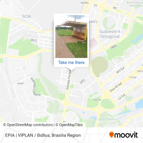 EPIA | VIPLAN / BsBus map