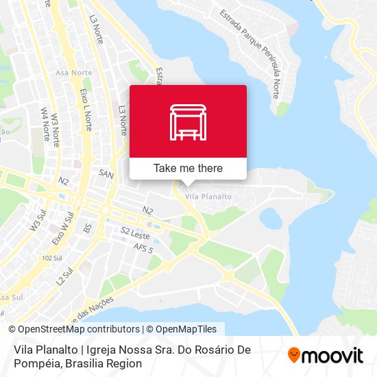 Vila Planalto | Igreja Nossa Sra. Do Rosário De Pompéia map