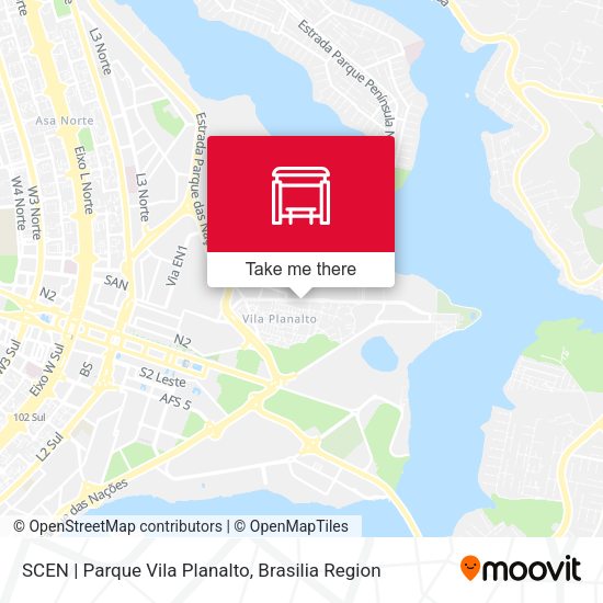SCEN | Parque Vila Planalto map