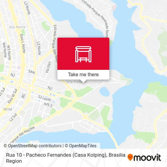 Rua 10 - Pacheco Fernandes (Casa Kolping) map