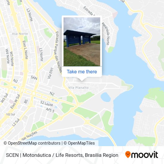 SCEN | Motonáutica / Life Resorts map