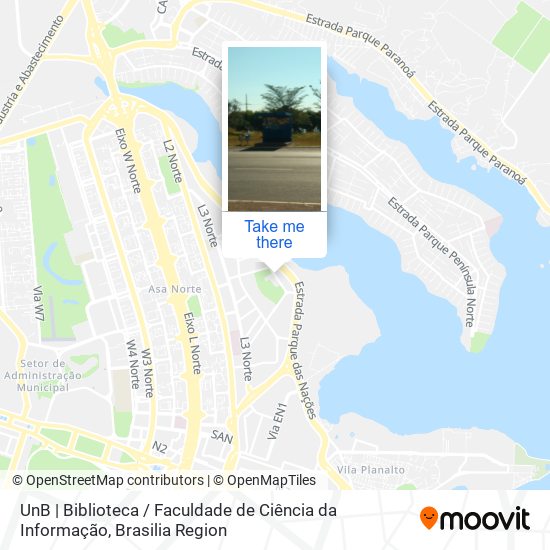 Mapa UnB | Biblioteca / Faculdade de Ciência da Informação