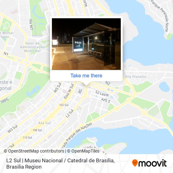 L2 Sul | Museu Nacional / Catedral de Brasília map