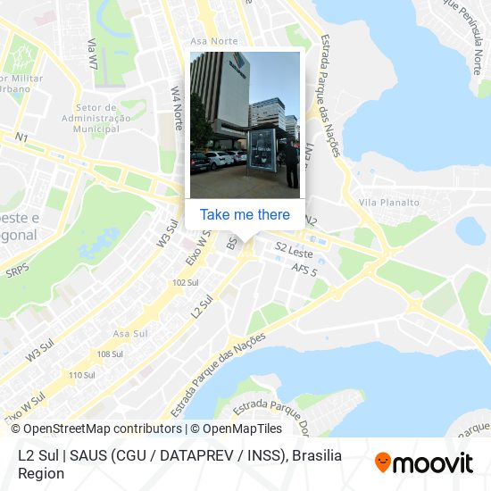L2 Sul | SAUS (CGU / DATAPREV / INSS) map
