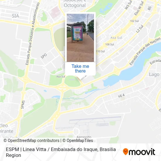 ESPM | Linea Vitta / Embaixada do Iraque map