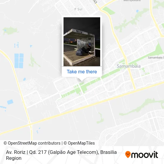 Av. Roriz | Qd. 217 (Galpão Age Telecom) map