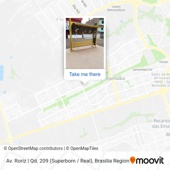 Av. Roriz | Qd. 209 (Superbom / Real) map