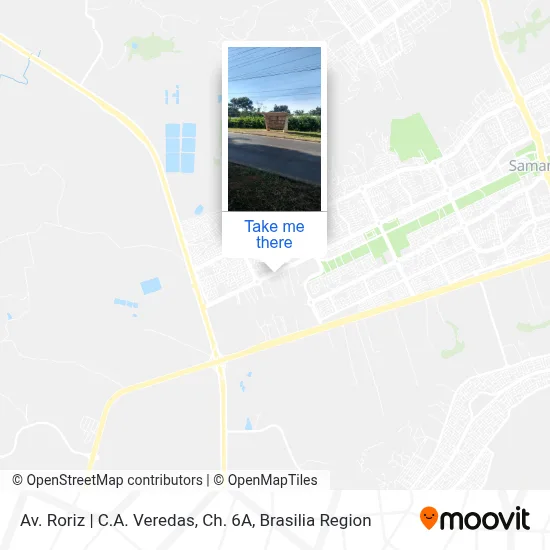 Av. Roriz | C.A. Veredas, Ch. 6A map