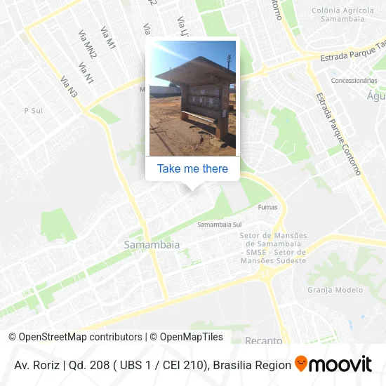 Av. Roriz | Qd. 208 ( UBS 1 / CEI 210) map