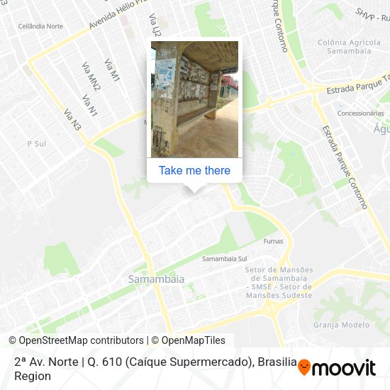2ª Av. Norte | Q. 610 (Caíque Supermercado) map