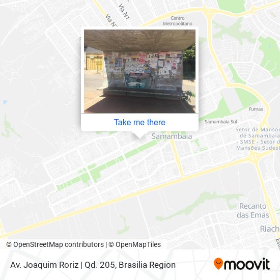 Av. Joaquim Roriz | Qd. 205 map