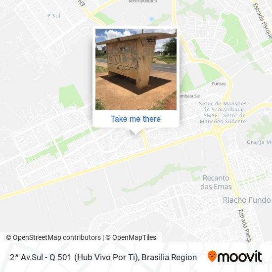 2ª Av.Sul - Q 501 (Hub Vivo Por Ti) map