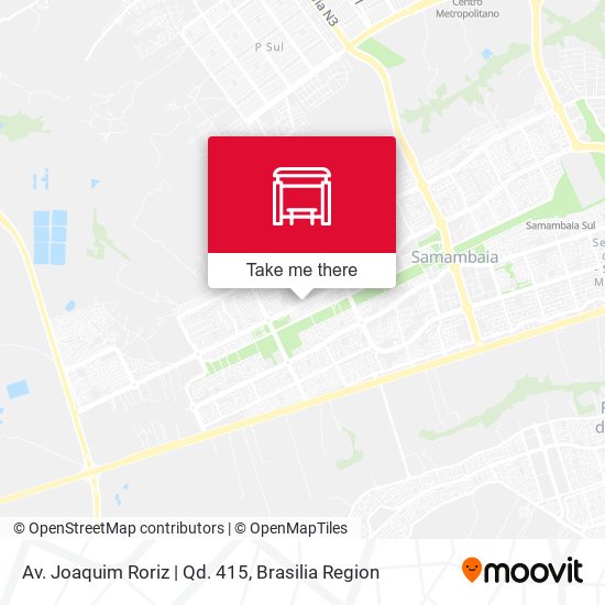 Av. Joaquim Roriz | Qd. 415 map