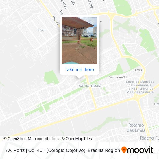 Av. Roriz | Qd. 401 (Colégio Objetivo) map