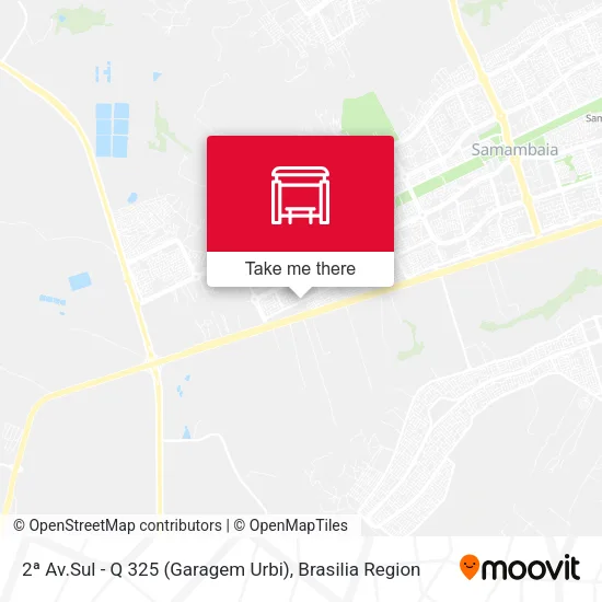 2ª Av.Sul - Q 325 (Garagem Urbi) map