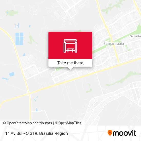 1ª Av.Sul - Q 319 map