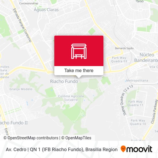 Av. Cedro | QN 1 (IFB Riacho Fundo) map