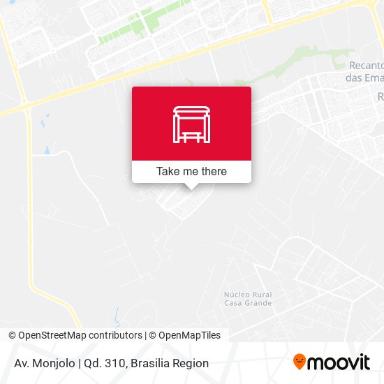 Av. Monjolo | Qd. 310 map