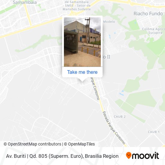 Av. Buriti | Qd. 805 (Superm. Euro) map