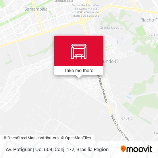 Av. Potiguar | Qd. 604, Conj. 1 / 2 map