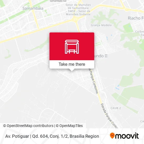 Av. Potiguar | Qd. 604, Conj. 1 / 2 map