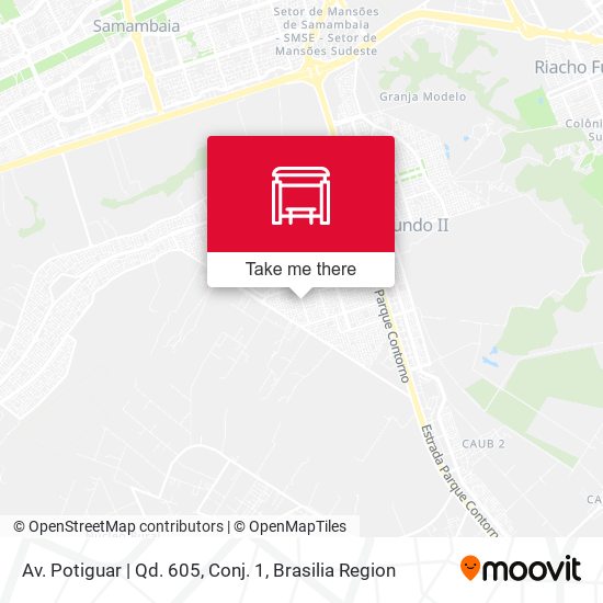 Av. Potiguar | Qd. 605, Conj. 1 map