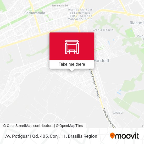 Av. Potiguar | Qd. 405, Conj. 11 map