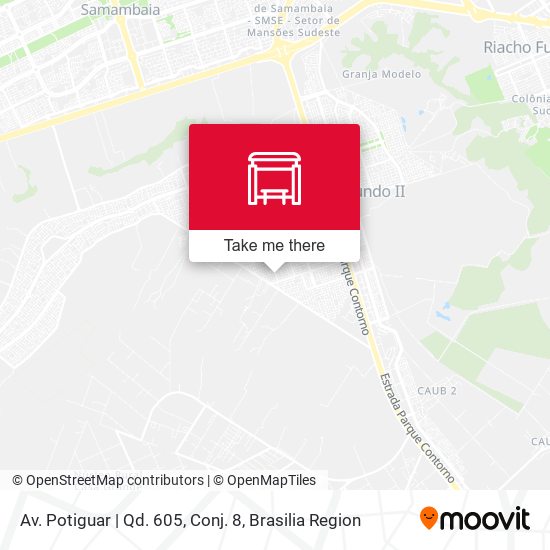 Av. Potiguar | Qd. 605, Conj. 8 map