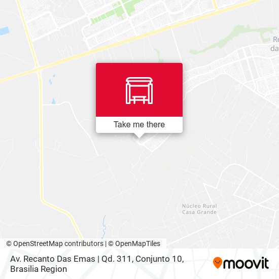 Av. Recanto Das Emas | Qd. 311, Conjunto 10 map