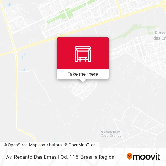 Av. Recanto Das Emas | Qd. 115 map