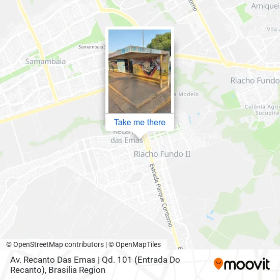 Av. Recanto Das Emas | Qd. 101 (Entrada Do Recanto) map
