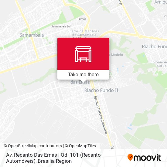 Av. Recanto Das Emas | Qd. 101 (Recanto Automóveis) map