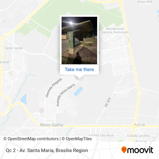 Qc 2 - Av. Santa Maria map