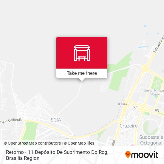 Retorno - 11 Depósito De Suprimento Do Rcg map