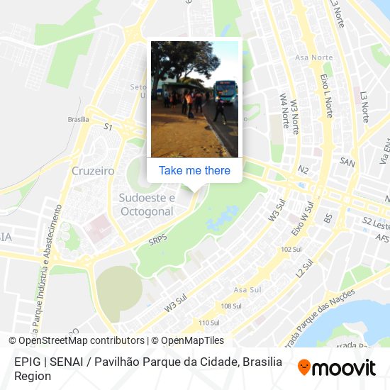 EPIG | SENAI / Pavilhão Parque da Cidade map