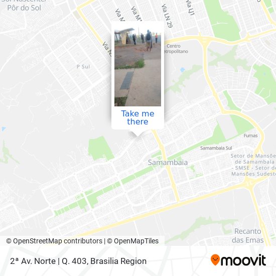 2ª Av. Norte | Q. 403 map