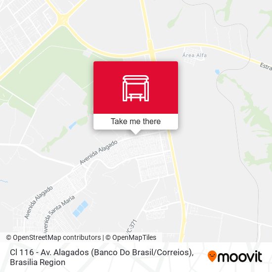 Mapa Cl 116 - Av. Alagados (Banco Do Brasil / Correios)