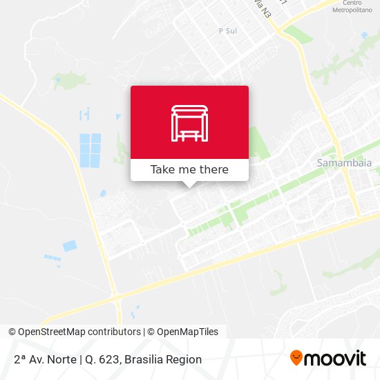 2ª Av. Norte | Q. 623 map