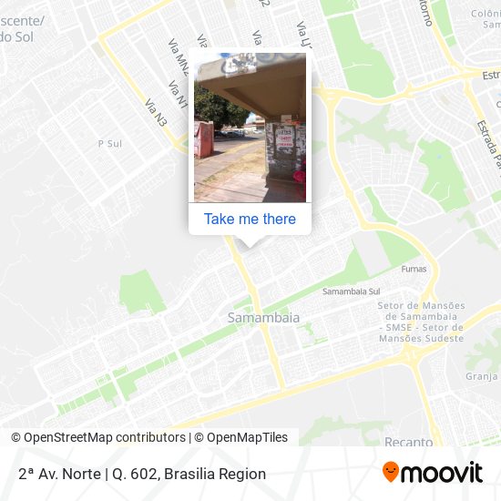 2ª Av. Norte | Q. 602 map