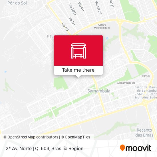 2ª Av. Norte | Q. 603 map
