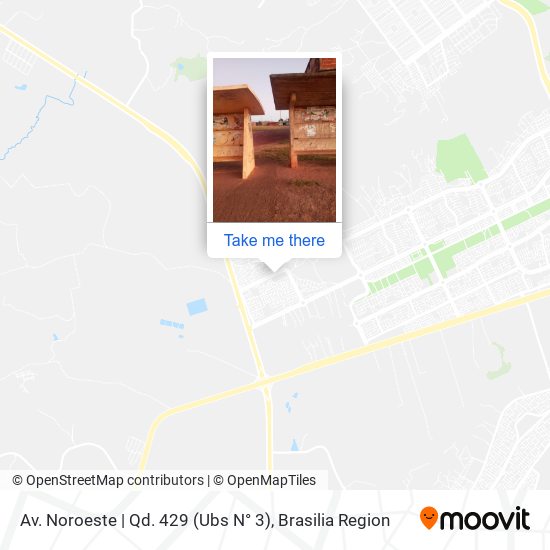 Av. Noroeste | Qd. 429 (Ubs N° 3) map