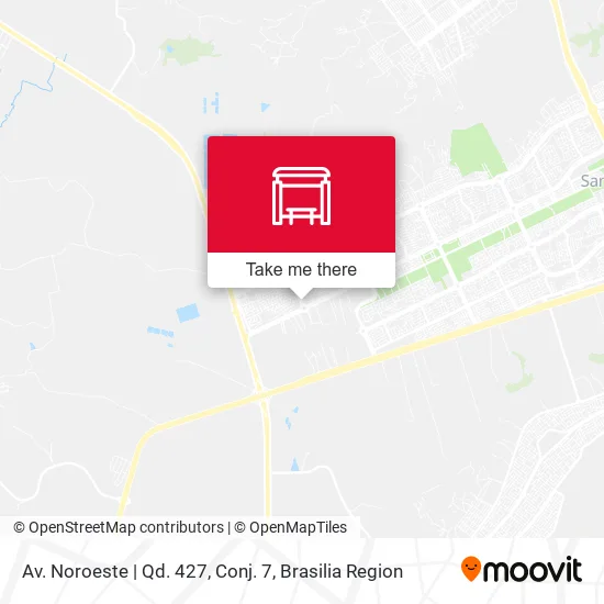 Av. Noroeste | Qd. 427, Conj. 7 map